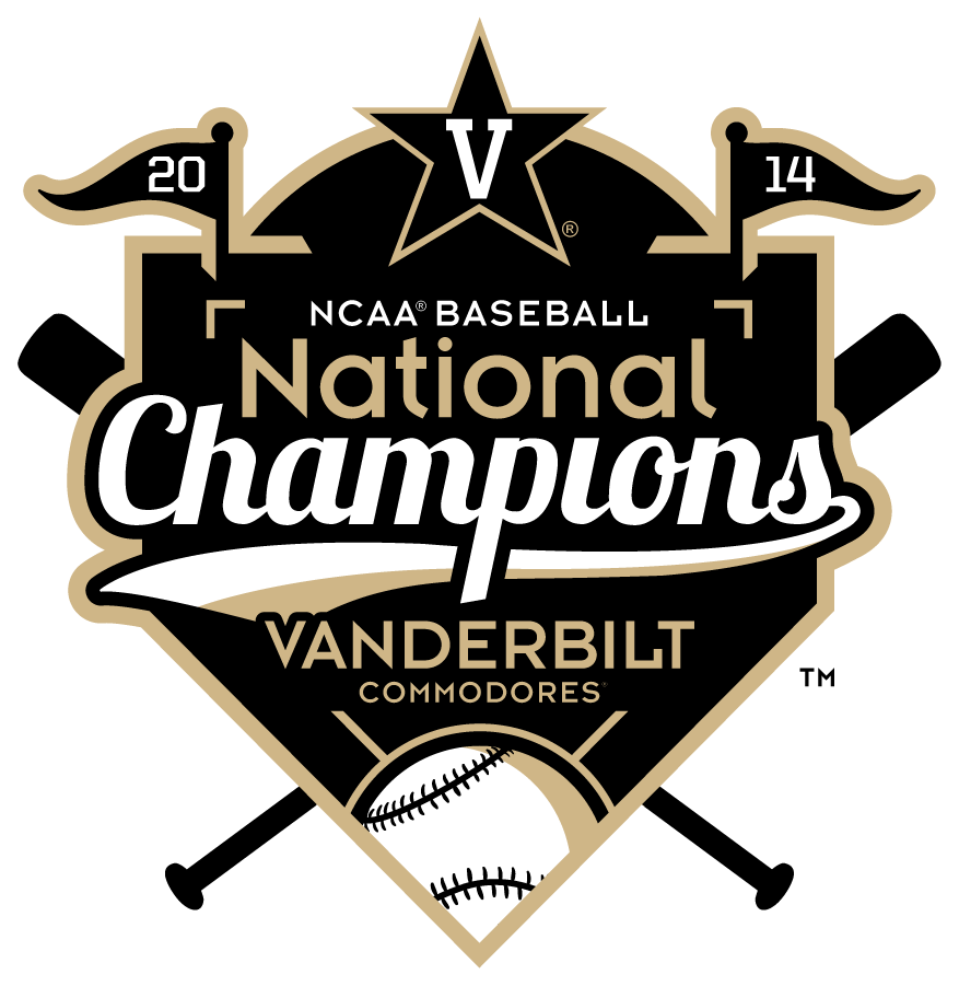 Vanderbilt Commodores 2014 Champion Logo iron on transfers for clothing